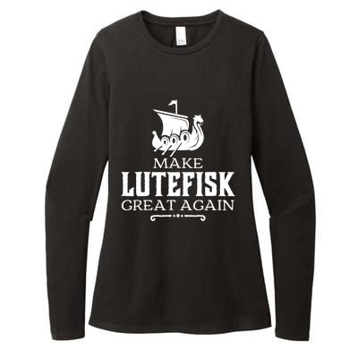 Make Lutefisk Great Again Womens CVC Long Sleeve Shirt