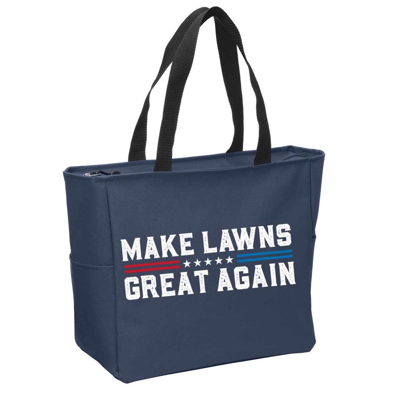 Make Lawns Great Again Zip Tote Bag
