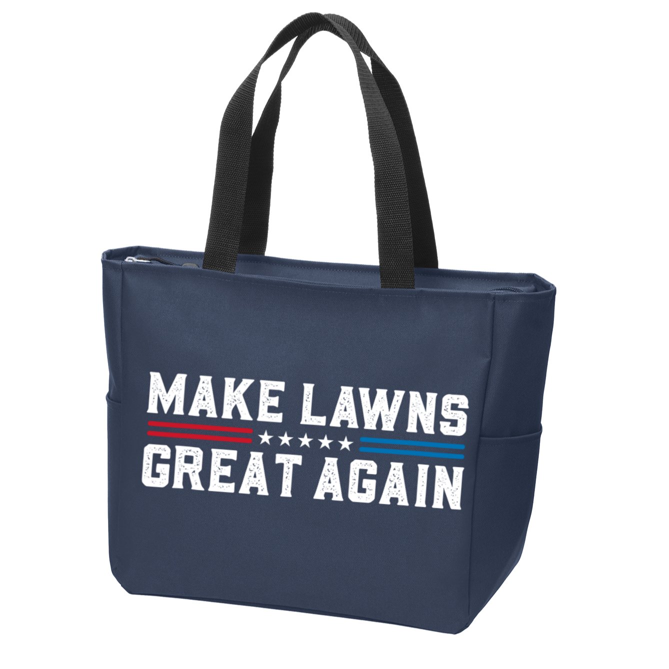 Make Lawns Great Again Zip Tote Bag