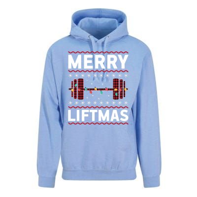 Merry Liftmas Gym Equipt Holiday Gift Ugly Christmas Cute Gift Unisex Surf Hoodie