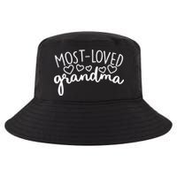 Most Loved Grandma Cool Comfort Performance Bucket Hat