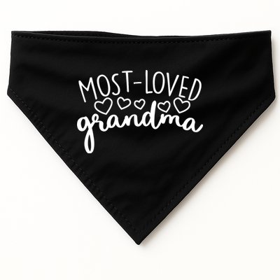 Most Loved Grandma USA-Made Doggie Bandana