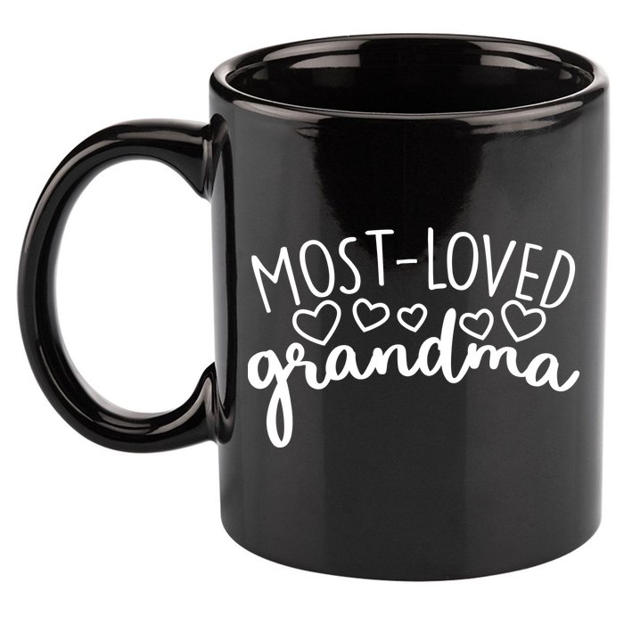 Most Loved Grandma 11oz C Handle Ceramic Mug