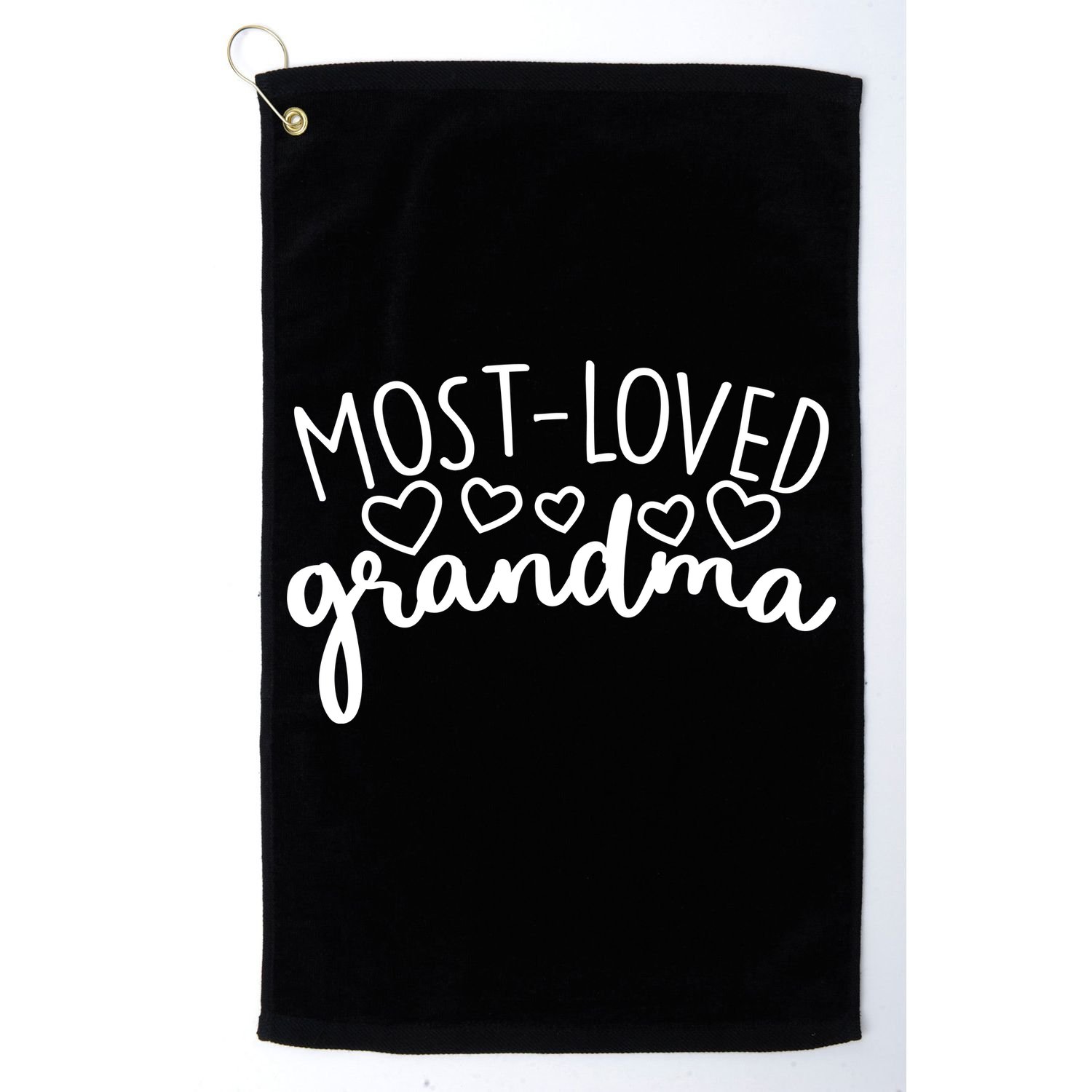 Most Loved Grandma Golf Towel