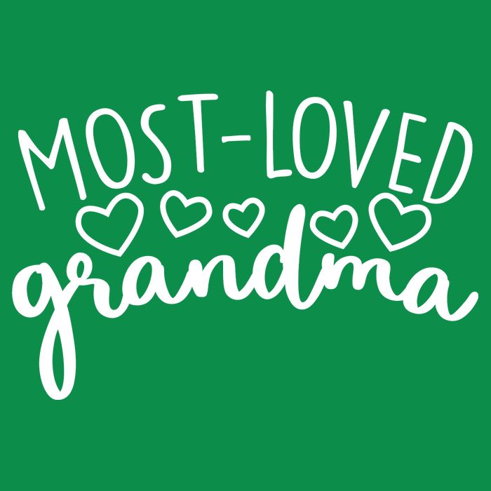 Most Loved Grandma Button