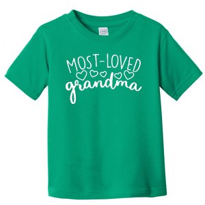 Most Loved Grandma Toddler T-Shirt