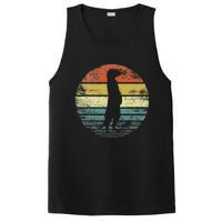 Meerkat Lover Gift Funny Retro Vintage Zoo Animal Silhouette PosiCharge Competitor Tank