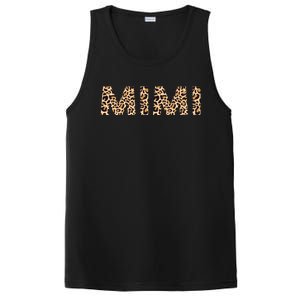 Mimi Leopard Grandma Mothers Day Christmas Birthday Cute Gift PosiCharge Competitor Tank