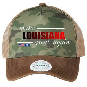 Make Louisiana Great Again Legacy Tie Dye Trucker Hat