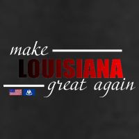 Make Louisiana Great Again 7 Panel Mesh Trucker Snapback Hat