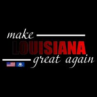 Make Louisiana Great Again Backpack