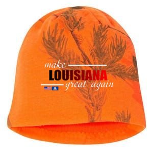 Make Louisiana Great Again Kati - Camo Knit Beanie