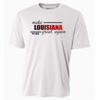 Make Louisiana Great Again Cooling Performance Crew T-Shirt