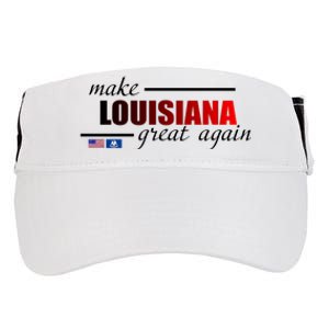 Make Louisiana Great Again Adult Drive Performance Visor