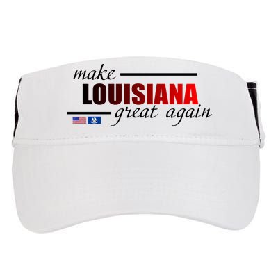 Make Louisiana Great Again Adult Drive Performance Visor