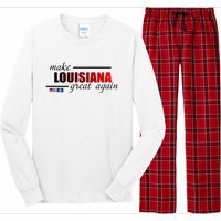 Make Louisiana Great Again Long Sleeve Pajama Set