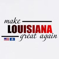 Make Louisiana Great Again Flatbill Hat
