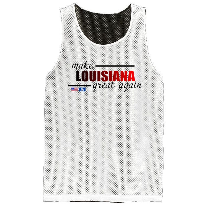 Make Louisiana Great Again Mesh Reversible Basketball Jersey Tank