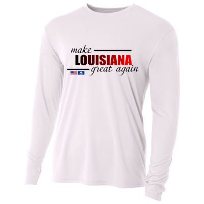 Make Louisiana Great Again Cooling Performance Long Sleeve Crew