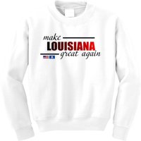 Make Louisiana Great Again Kids Sweatshirt