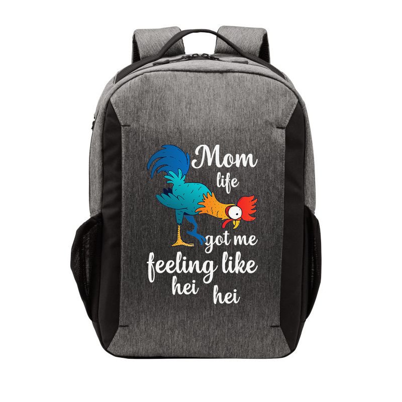 Mom Life Got Me Feeling Like Hei Hei Rooster Vector Backpack