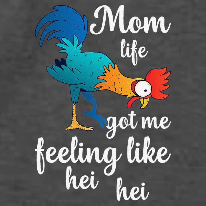 Mom Life Got Me Feeling Like Hei Hei Rooster Vector Backpack