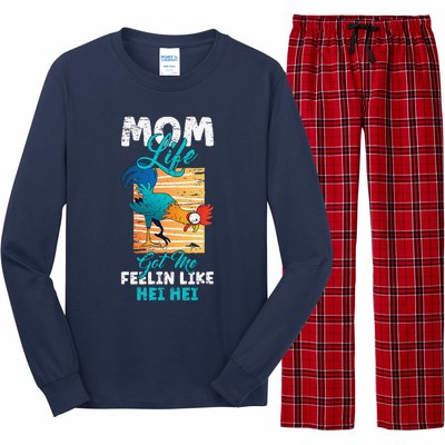 Mom Life Got Me Feelin Like Hei MotherS Day Sons Chicken Long Sleeve Pajama Set