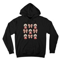 Make Love Great Again Trump Is My Valentine Coquette Bow Hoodie