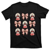 Make Love Great Again Trump Is My Valentine Coquette Bow T-Shirt