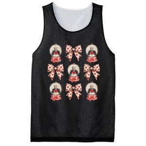 Make Love Great Again Trump Is My Valentine Coquette Bow Mesh Reversible Basketball Jersey Tank