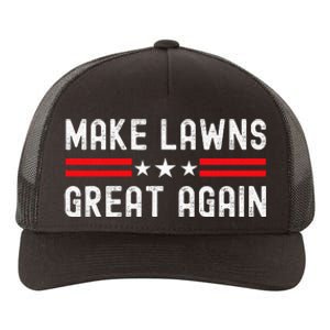 Make Lawns Great Again Lawn Mower Dad Gardener Yupoong Adult 5-Panel Trucker Hat