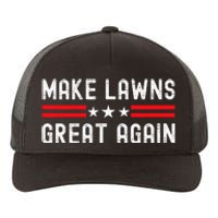 Make Lawns Great Again Lawn Mower Dad Gardener Yupoong Adult 5-Panel Trucker Hat