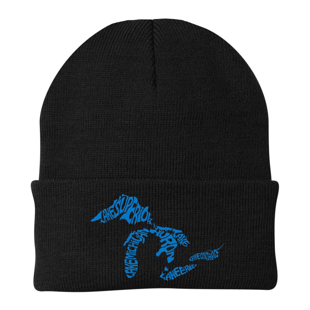 Michigan Love Great Lakes Beanie