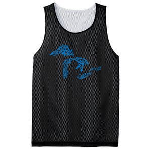 Michigan Love Great Lakes Mesh Reversible Basketball Jersey Tank