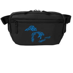 Michigan Love Great Lakes Crossbody Pack