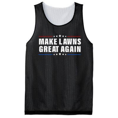 Make Lawns Great Again Lawnmower Lawn Mowing Dad Mesh Reversible Basketball Jersey Tank