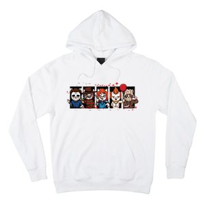 My Little Horror Crew Halloween Horror Movie Cats Hoodie