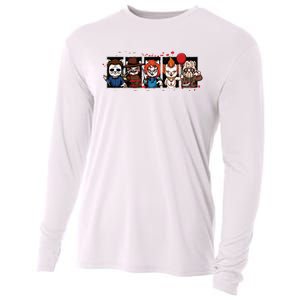 My Little Horror Crew Halloween Horror Movie Cats Cooling Performance Long Sleeve Crew