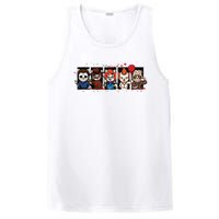 My Little Horror Crew Halloween Horror Movie Cats PosiCharge Competitor Tank