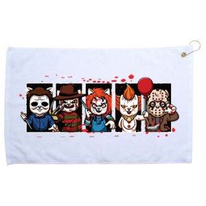 My Little Horror Crew Halloween Horror Movie Cats Grommeted Golf Towel