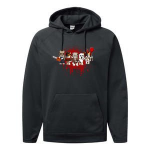 My Little Horror Crew Halloween Calico Cat Performance Fleece Hoodie