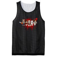 My Little Horror Crew Halloween Calico Cat Mesh Reversible Basketball Jersey Tank