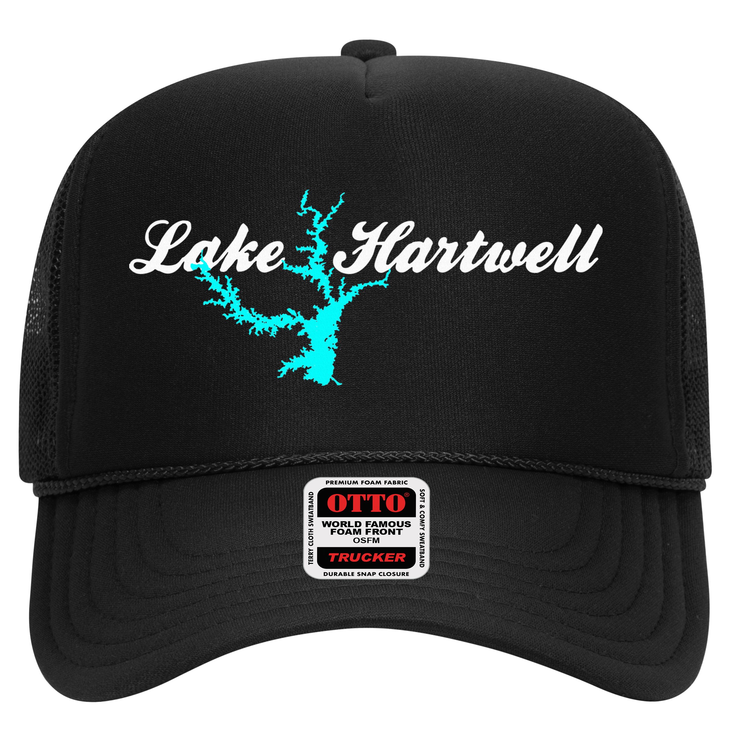 Minimalist Lake Hartwell Georgia South Carolina Hat