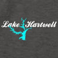 Minimalist Lake Hartwell Georgia South Carolina Vector Backpack