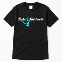 Minimalist Lake Hartwell Georgia South Carolina Tall T-Shirt