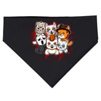 My Little Horror Crew Halloween Cats USA-Made Doggie Bandana