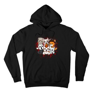 My Little Horror Crew Halloween Cats Hoodie