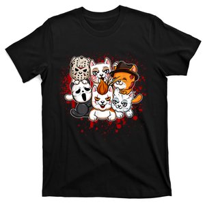 My Little Horror Crew Halloween Cats T-Shirt