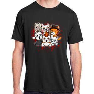 My Little Horror Crew Halloween Cats Adult ChromaSoft Performance T-Shirt