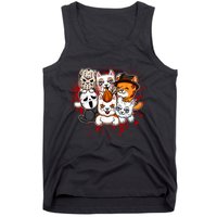 My Little Horror Crew Halloween Cats Tank Top